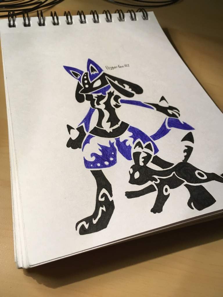 Lucario And Umbreon My Art Pokémon Amino