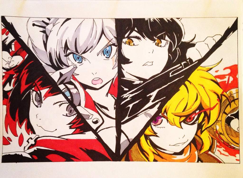 Team RWBY Drawing | RWBY Amino