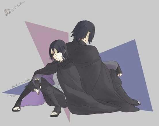 Sasuke y Sarada | Wiki | •Anime• Amino