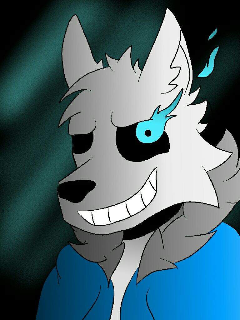 Undertale Sans As A Wolf