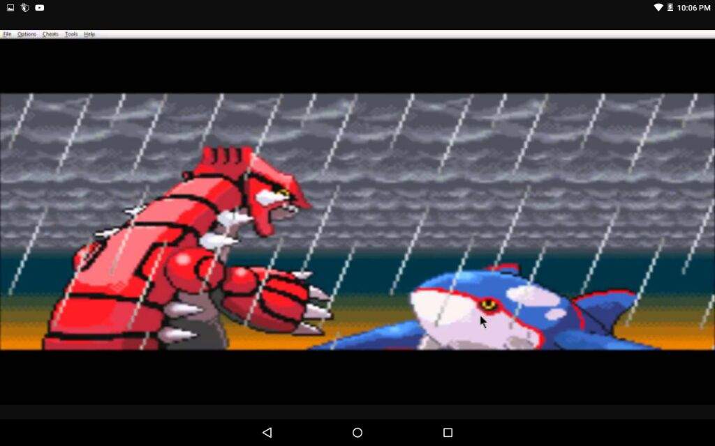 Who Would Have Won The Fight Between Groudon And Kyogre If Rayquaza Didn T Break It Up By The Way Im Talking About That Fight One Of The First Gen 3 Games Emerald