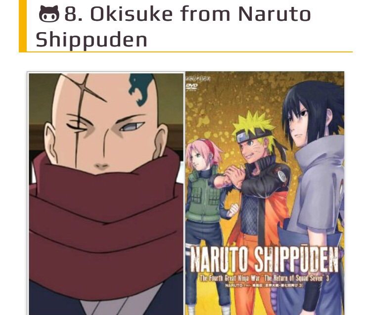 Featured image of post Bald Naruto Characters Naruto characters with last names
