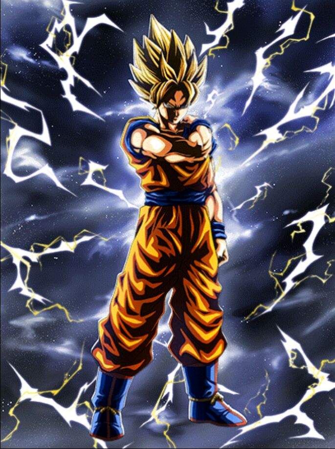 super saiyan goku lr