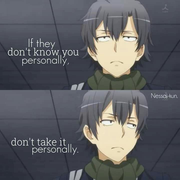When the others think bad about you | Anime Amino