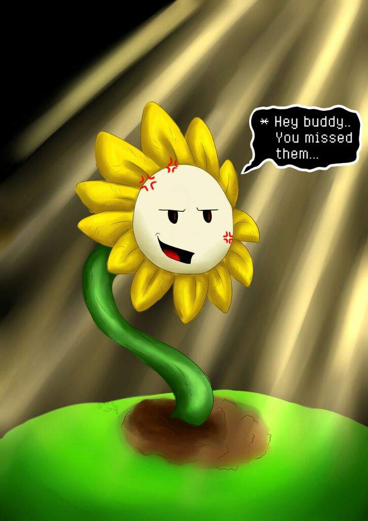 Flowey the flower | Wiki | Underfell Universe Amino