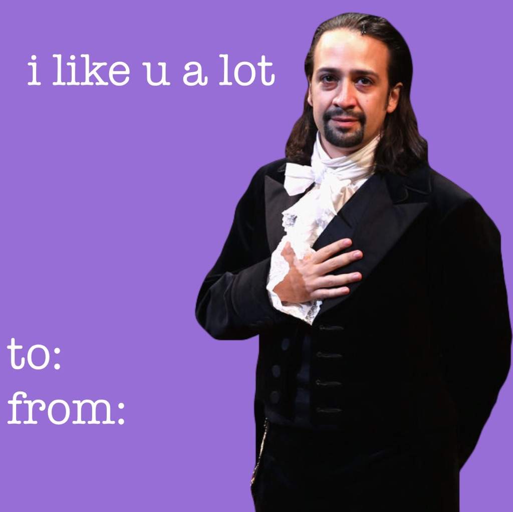 Hamilton Valentine's Day Cards | Hamilton Amino