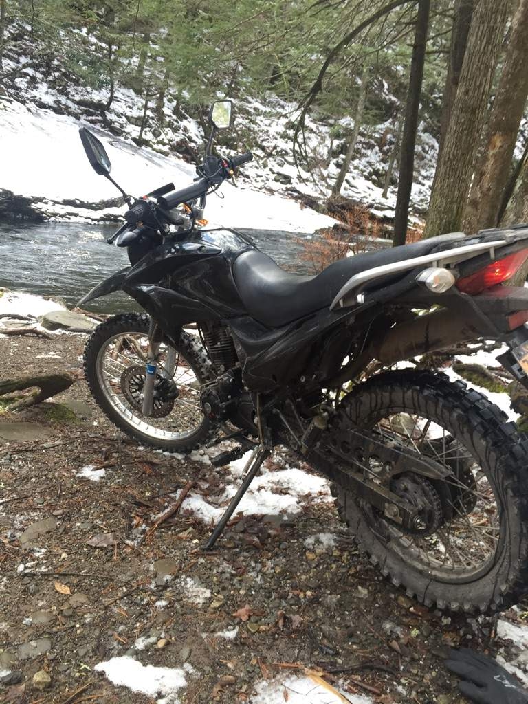 hawk dual sport motorcycle