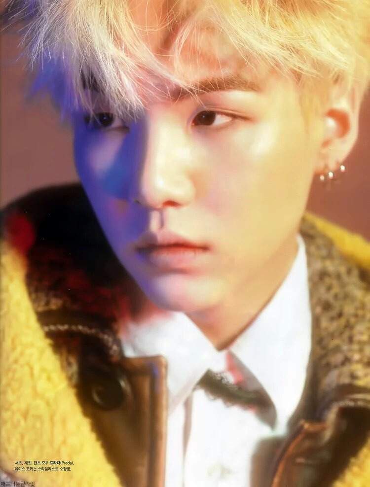 Yoongi for Marie Claire | ARMY's Amino