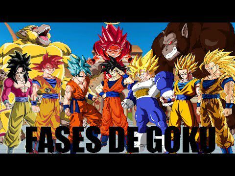 Las transformaciones de Goku ♥♡♥♡ | DRAGON BALL ESPAÑOL Amino