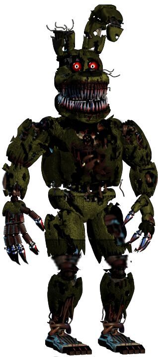 Nightmare springtrap | FNAF : Sister Location Amino