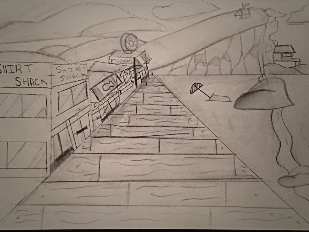 Beach City From One Point Perspective Steven Universe Amino