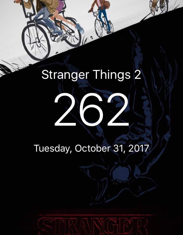 Countdown 262 Days Stranger Things Amino