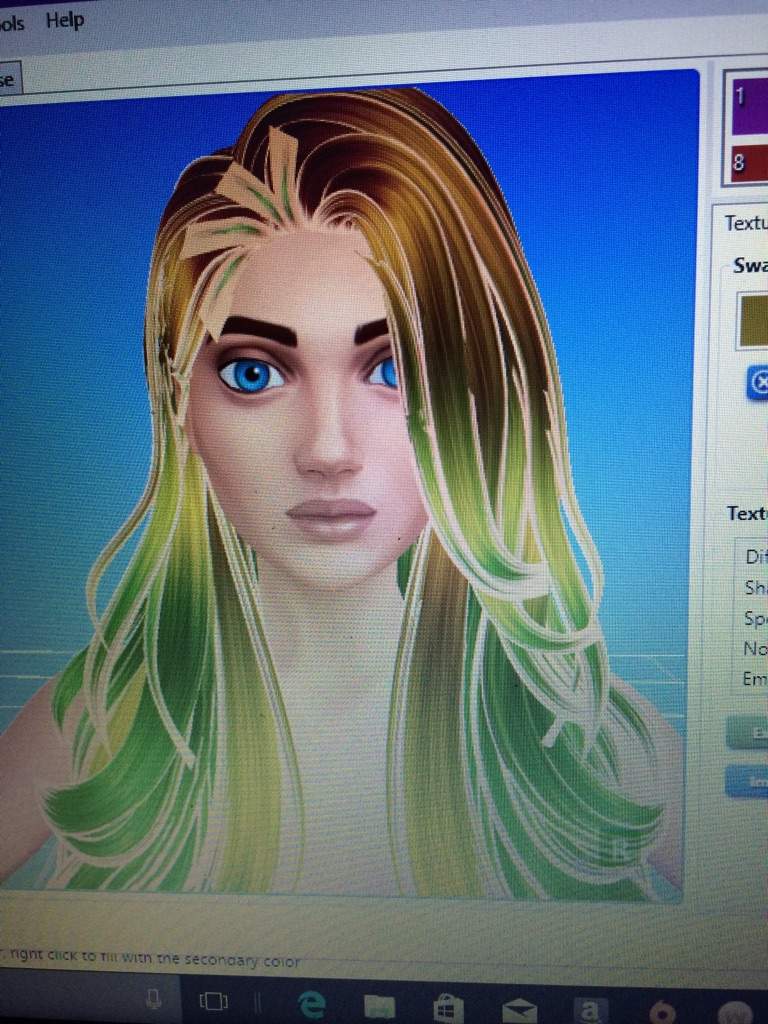 Hair Recolors 2k17 Sims Amino 7288