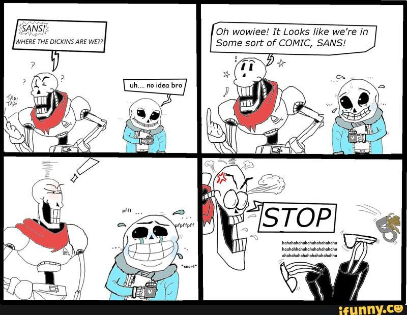 Sans puns jokes. And funny bone | Wiki | Undertale Amino