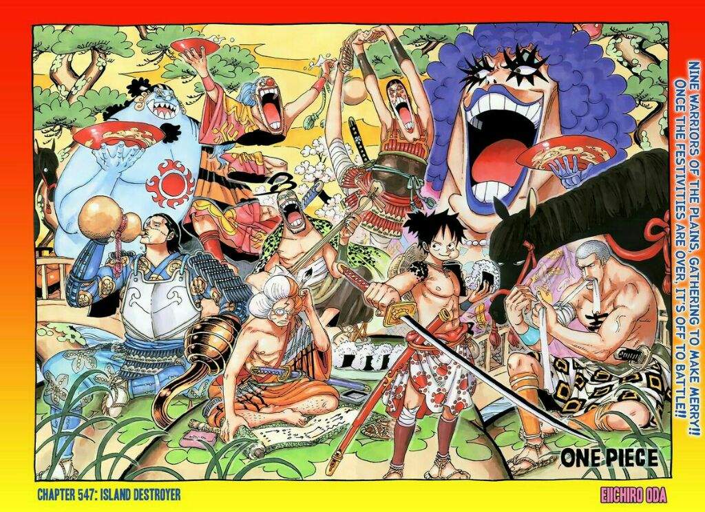 Favorite One Piece Color Spreads Anime Amino