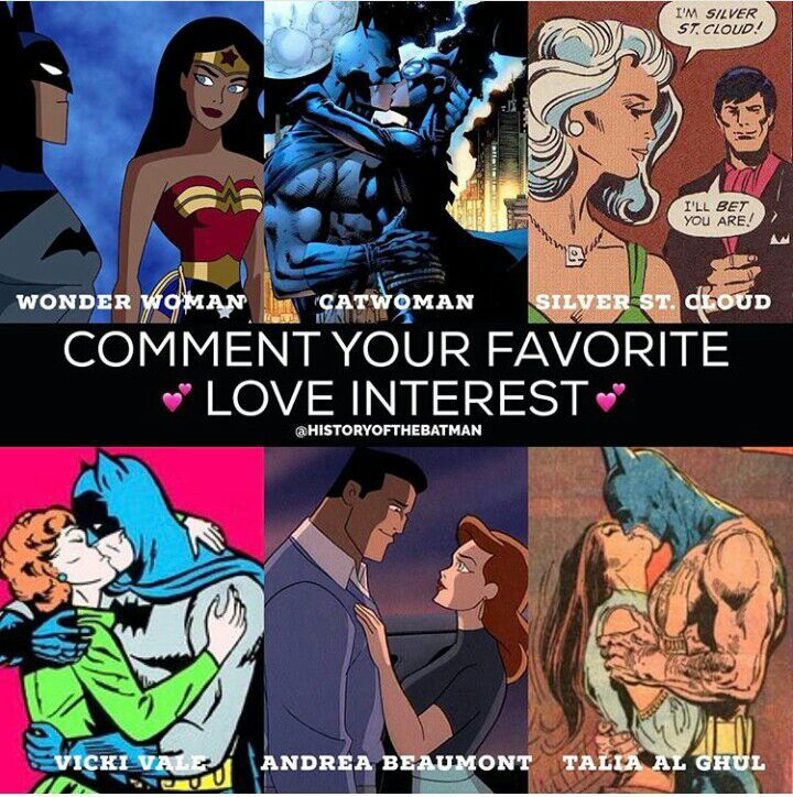 What your favorite batman love interest Comics Amino