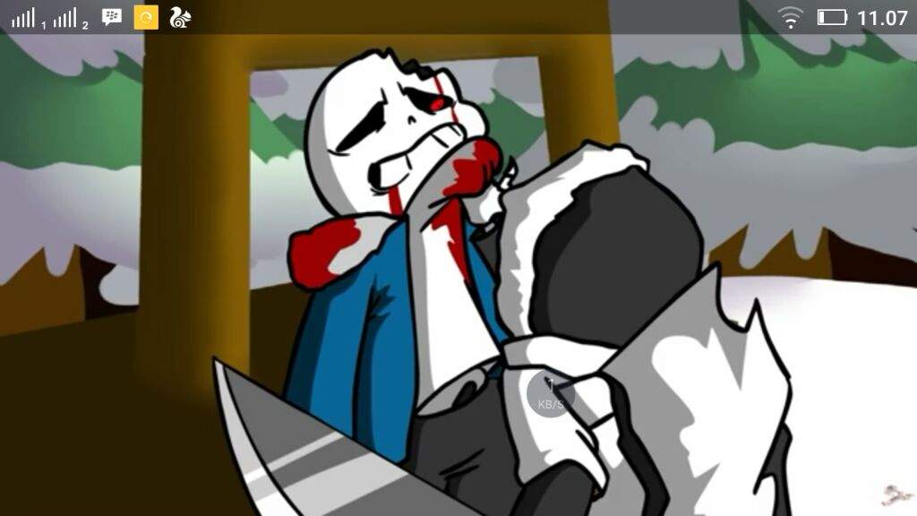 Horror sans and cross | Undertale Amino