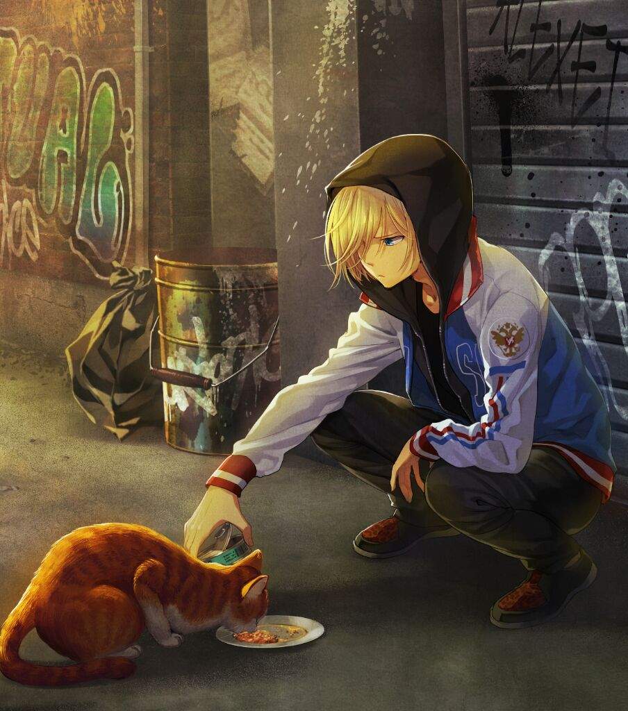 yuri on ice hello kitty