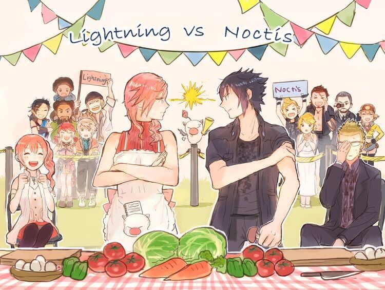 Noct VS. Lightning | Final Fantasy Amino