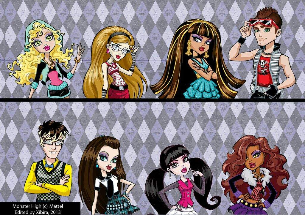 What if the monsters from Monster High were humans. 