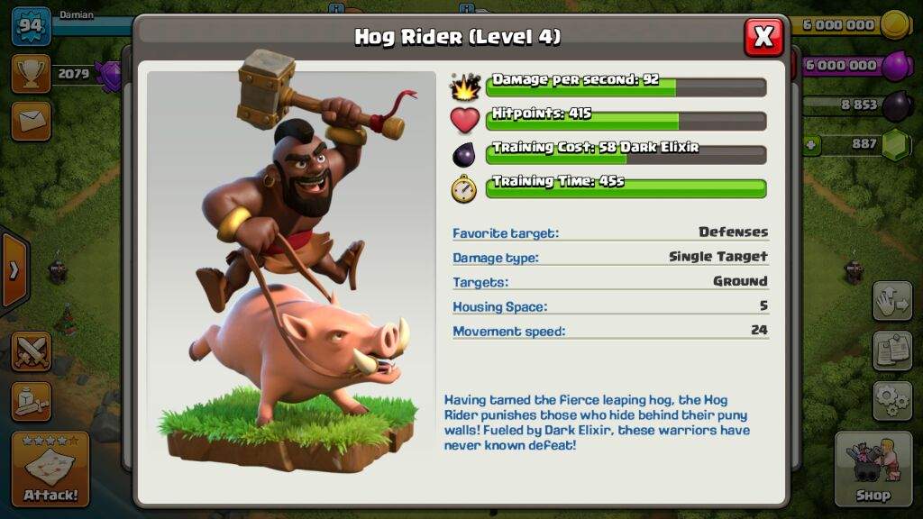 Guide For Using Hog Riders Th7 8 Coc Clash Of Clans Amino.