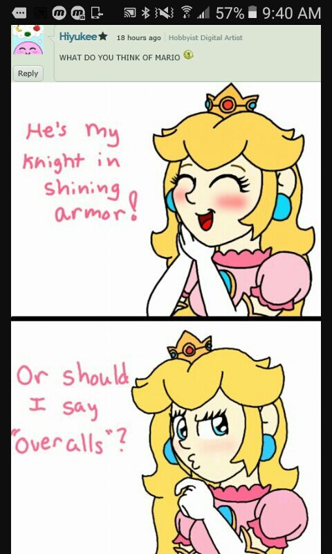 peach comic | Mario Amino