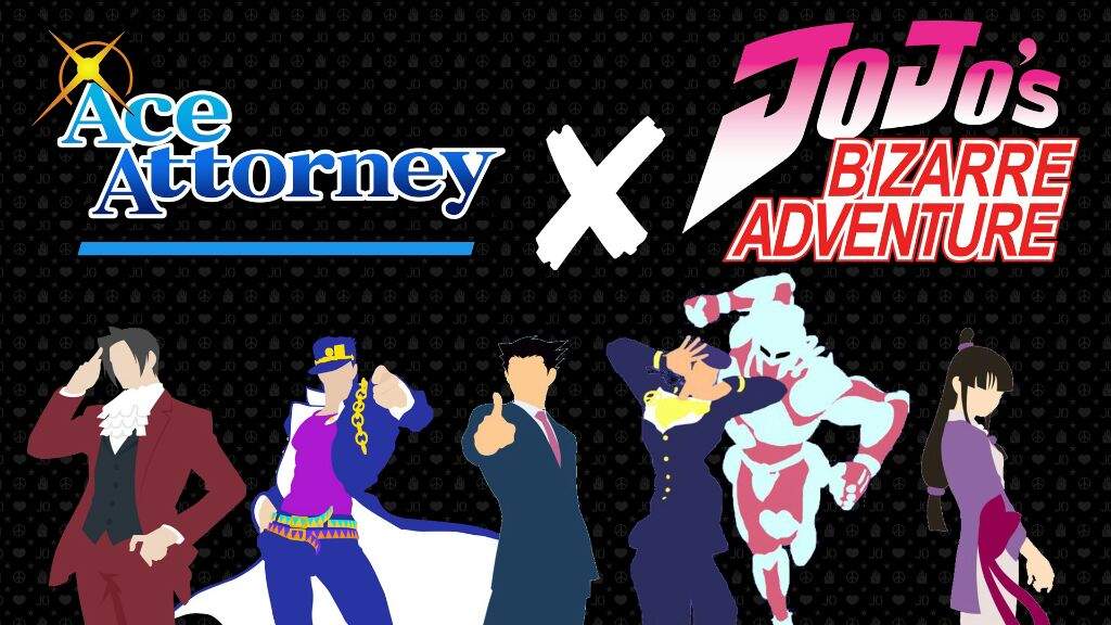 Ace Attorney x JoJo Crossover Challenge Part 1 Phoenix Wright Amino
