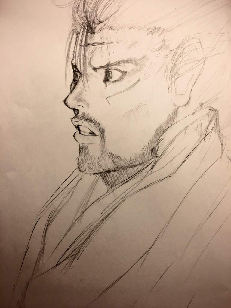 Miyamoto Musashi Sketch | Anime Amino