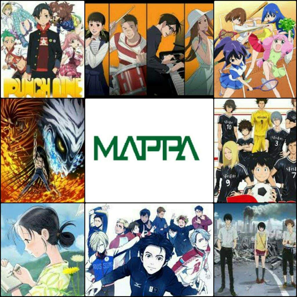 Mappa Studio Anime Shows Studio Mappa Animes / As many people asked