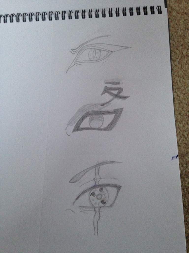 Naruto Character Eye Drawings Naruto Amino