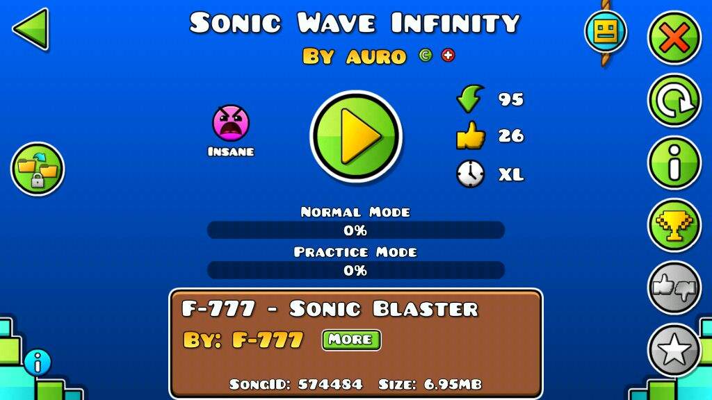 Sonic wave infinity geometry dash прохождение