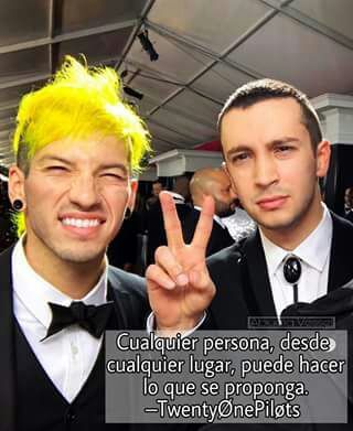 Mi nueva frase motivadora | Twenty Øne Piløts ? Amino