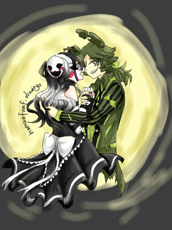 Springtrap x female puppet! Wiki Five Nights At Freddy's Amino