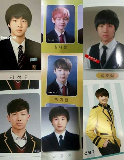 High School photos of BTS | ARMY's Amino