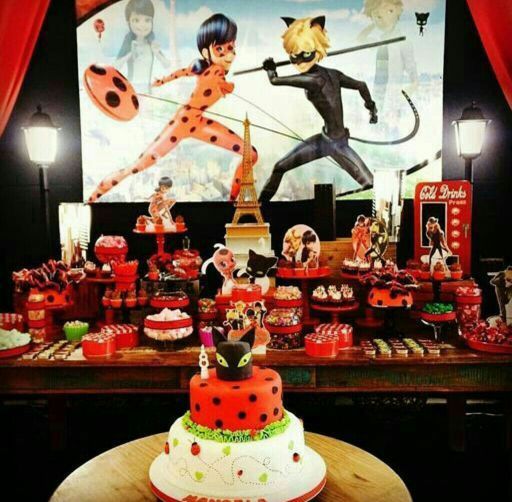 🐞🐝🐱🐢🐺 Decorasiones de Cumpleaños con el tema de MLB 🐞🐝🐱🐢🐺 | •Miraculous ...