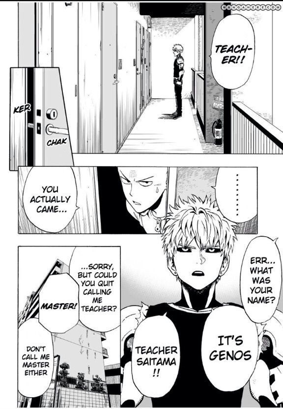 OTP Saitama/Genos! Why?? Let Me Explain. | ONE PUNCH Amino