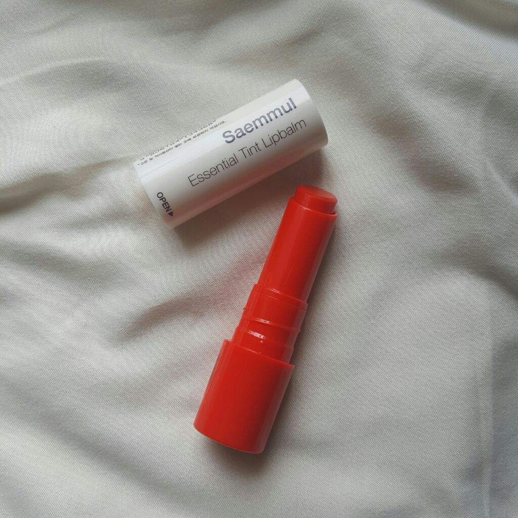 REVIEW: the SAEM Saemmul Essential Tinted Lipbalm | Korean Beauty Amino
