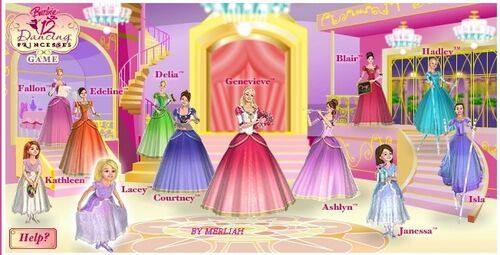 Contrato Consola Festival Pelicula Barbie Las 12 Princesas Bailarinas