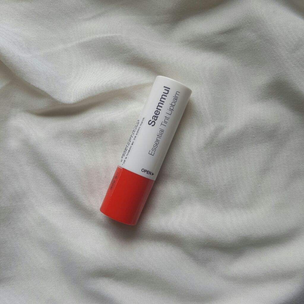 REVIEW: the SAEM Saemmul Essential Tinted Lipbalm | Korean Beauty Amino