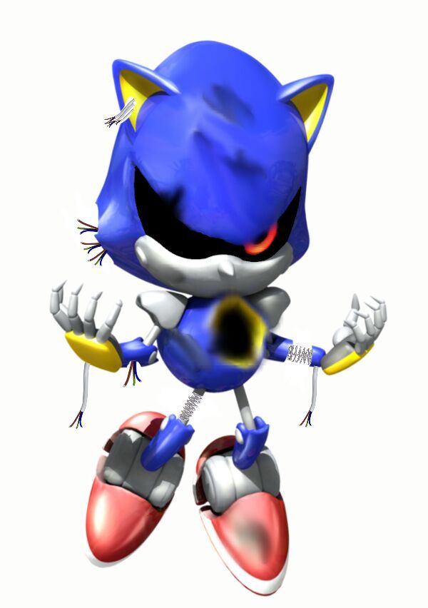 Edição Sônica - Destroyed Metal Sonic | Sonic Amino PT~BR© Amino
