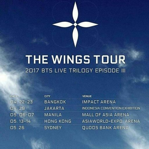 The Wings Tour Setlist Army S Amino