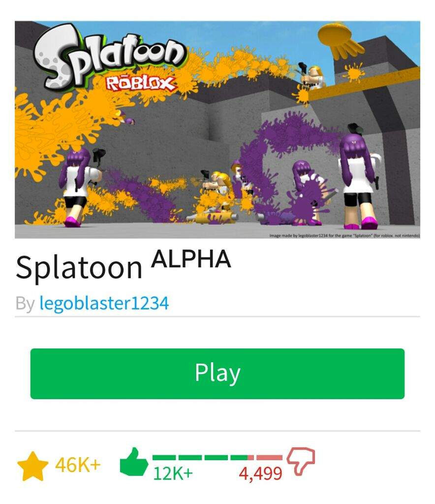 Games That Splatoon Has Been Remade In Splatoon Amino - splatoon 4 in roblox