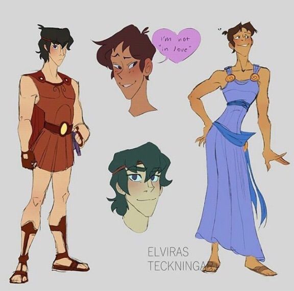 Hercules AU | Voltron Amino