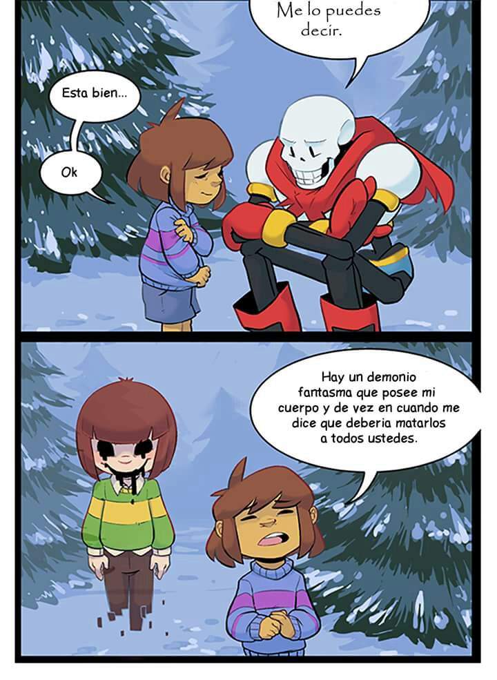 undertale comic papyrus i see you