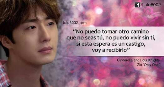 ?? FRASES DE CINDERELLA AND THE FOUR KNIGHTS ?? | Wiki | •K-DRAMA• Amino