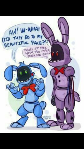 Toy Bonnie freaking out | Five Nights At Freddy's Amino