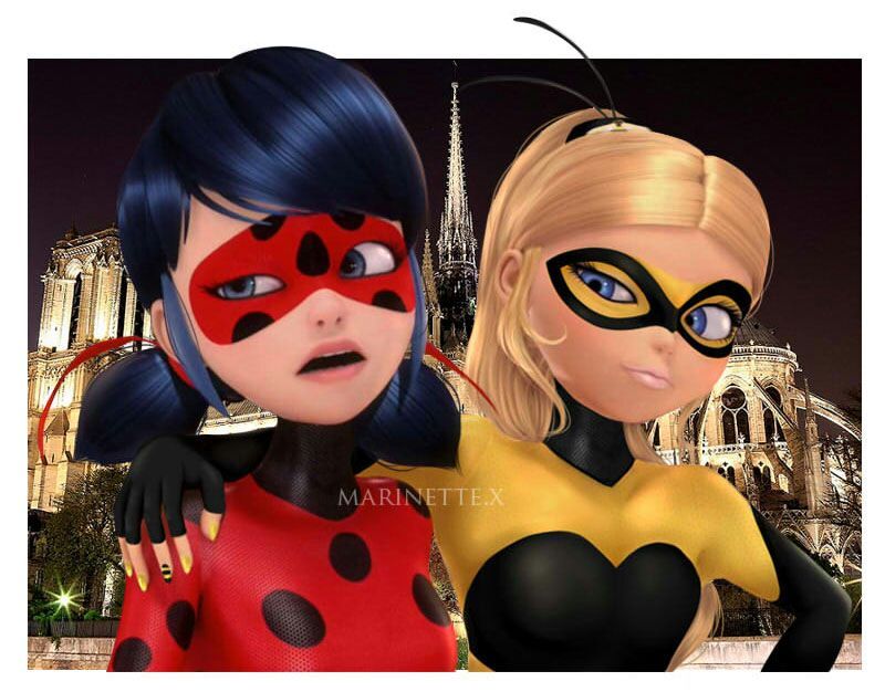 Ladybug and Queen Bee.