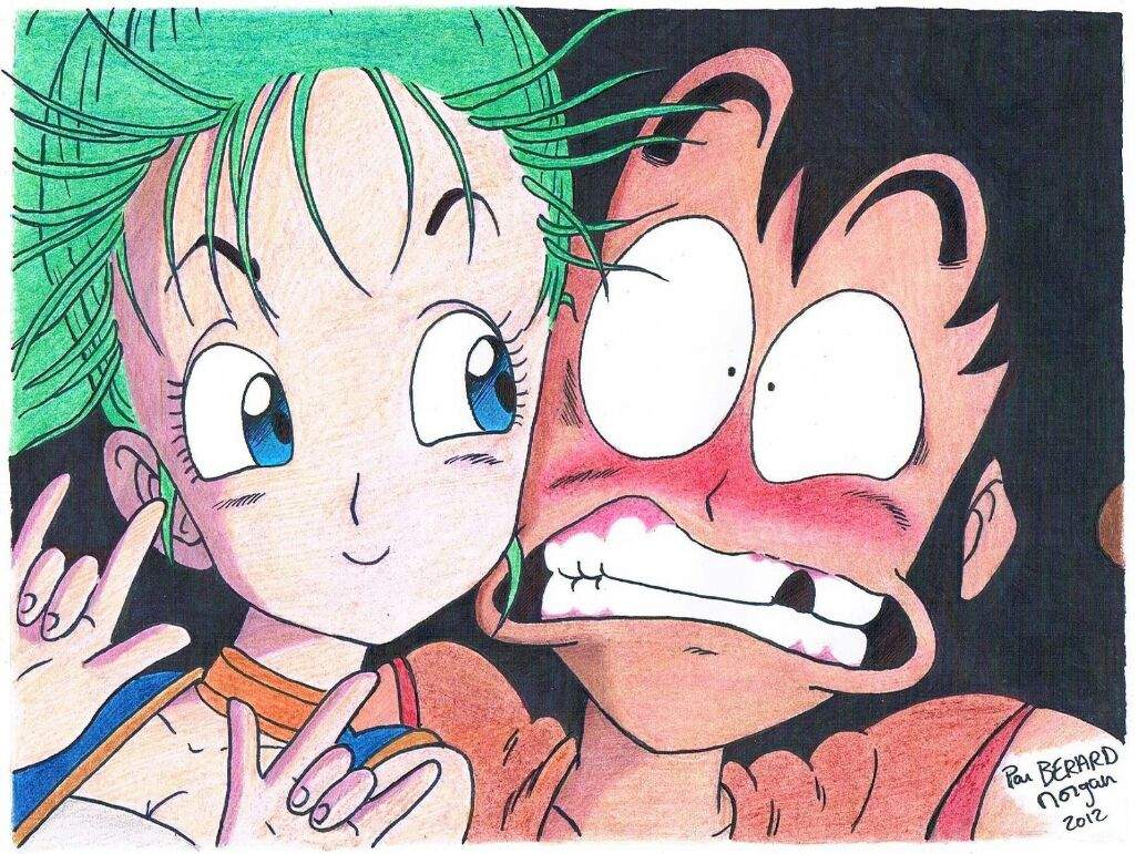 Yamcha And Bulma | Anime Dragon Ball, Dragon Ball Art, Anime Dad