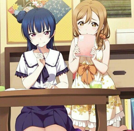 Hanamaru x Yoshiko.