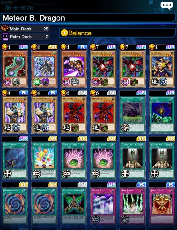 Meteor B. Dragon Deck | Yu-Gi-Oh! Duel Links! Amino